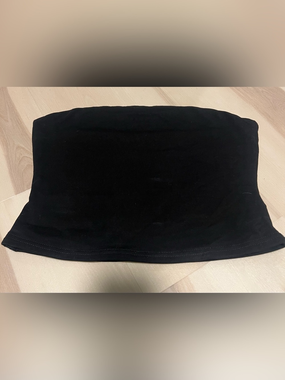 Le Lis Black Strapless Tube Top